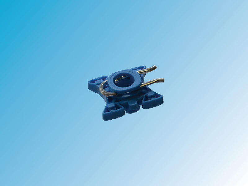 SAAB SQUARE SLIDER CLIP (Blue)